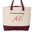 Natural/ Maroon - FRONT
