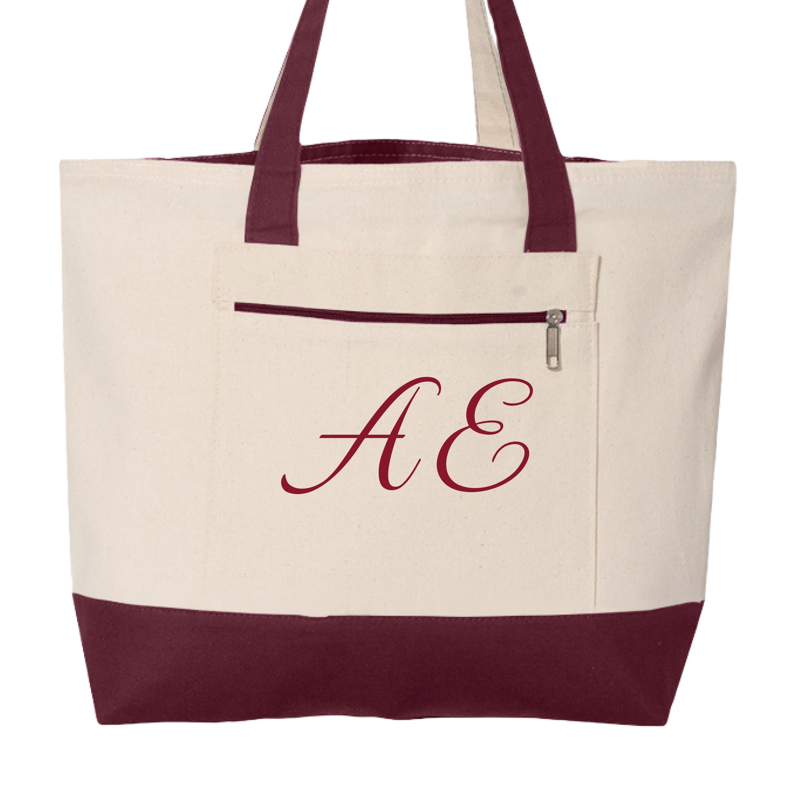 Natural/ Maroon - FRONT