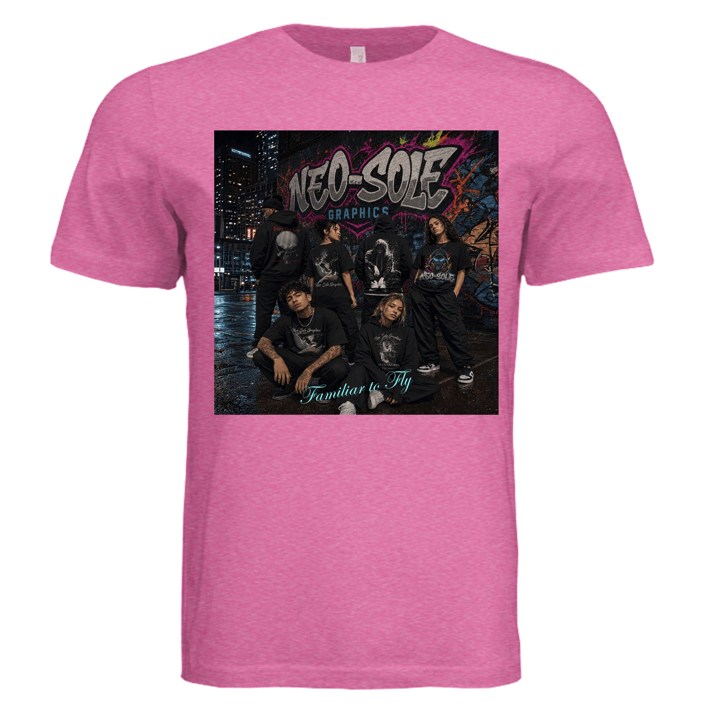 Charity Pink Triblend - 3413C - FRONT