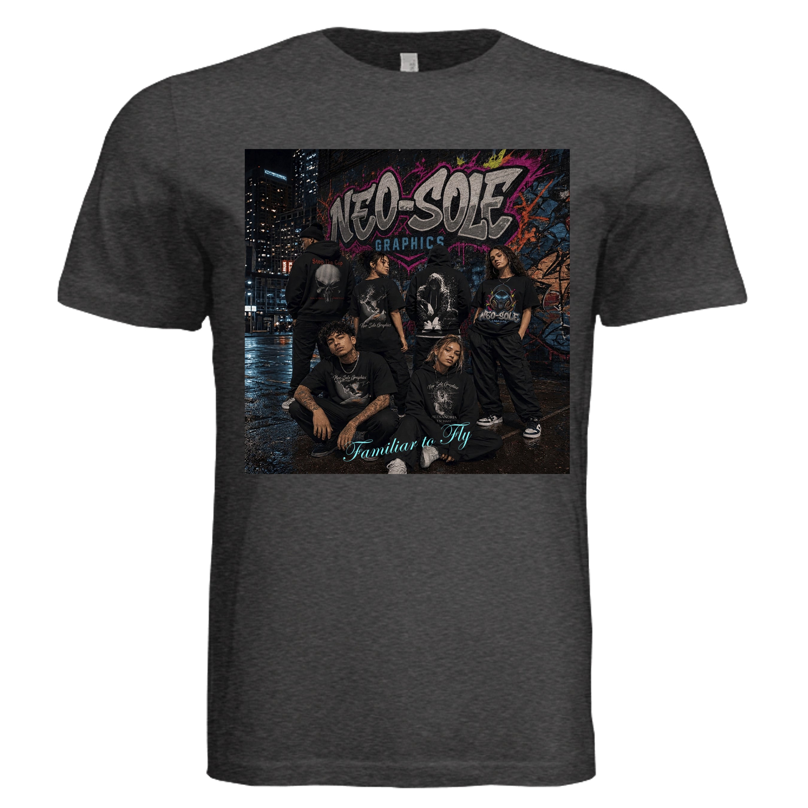 CHAR-BLACK TRIB - 3413C - FRONT