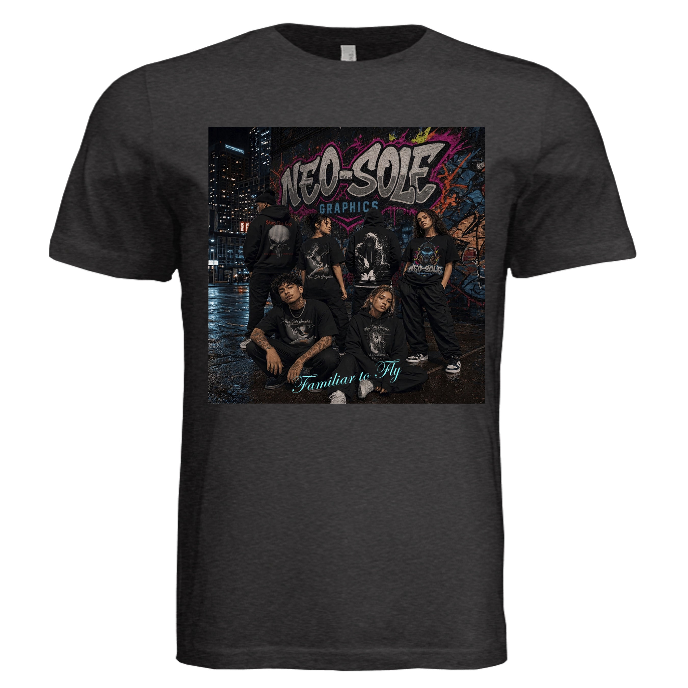 BLK HTHR TRIBLND - 3413C - FRONT